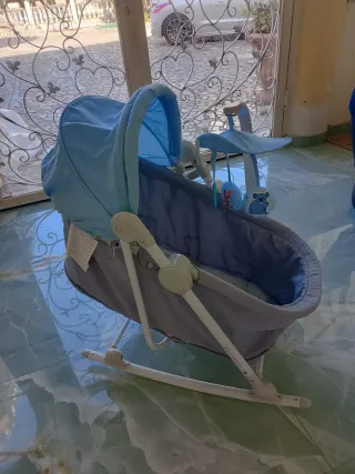 Sdraietta culla a dondolo neonato