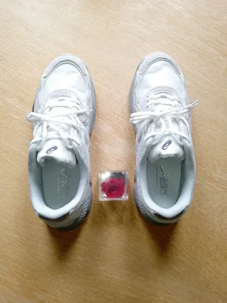 Asics Gel NYC Gris Blanco