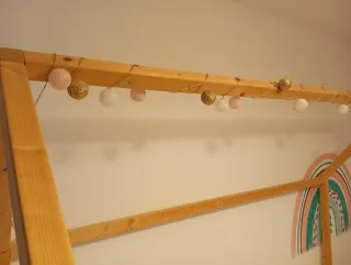 Cama Casita Infantil con Cama Nido