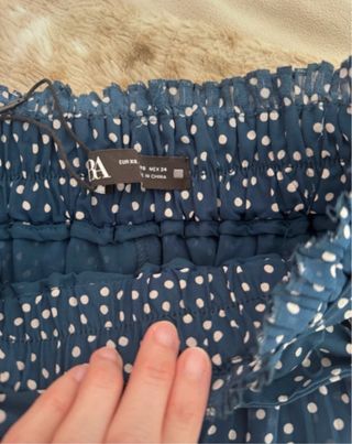 Falda  lunares Zara