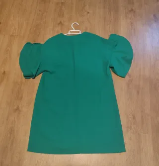 Vestido verde Zara Talla L