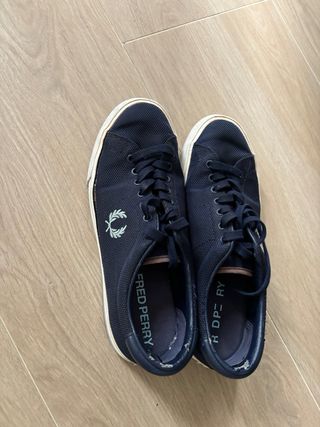 Bambas Fred Perry azules