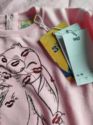 Camisola Stitch Rosa