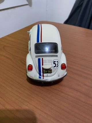 Coche Herbie 53 escala 1/18 marca Solido,sin caja
