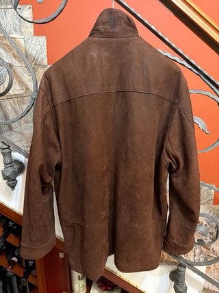 Giacca elegante in vera pelle vintage