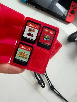 Nintendo Switch Azul/Rojo + Accesorios