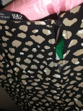 Abito Zara fantasia maculata