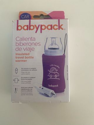 Calienta biberones Babypack para coche