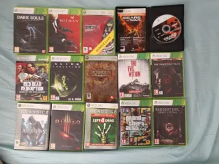 Lote Juegos Xbox 360