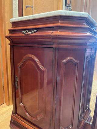 Mueble/zapatero con espejo