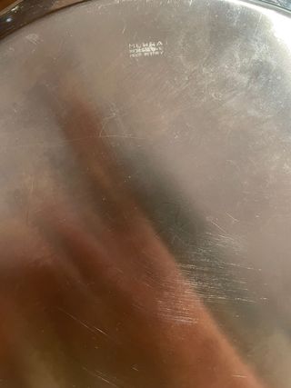 Vassoio Mepra Acciaio Vintage