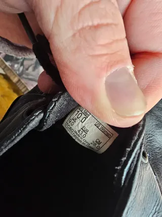 Zapatillas Vans Cuero Negro Unisex