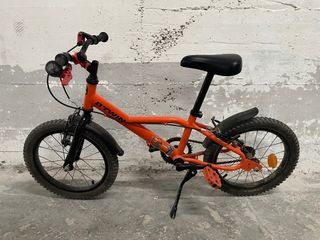 Bicicleta infantil B'TWIN naranja