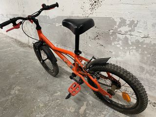 Bicicleta infantil B'TWIN naranja