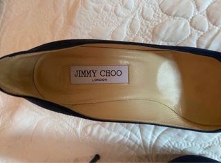Zapatos de tacón Jimmy Choo azul marino talla 39