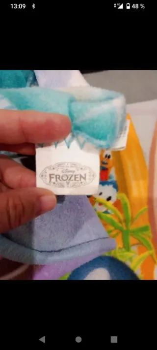 Mantitas Disney (Anna y Mickey)