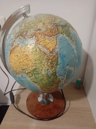 Globo terráqueo educativo