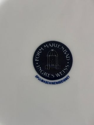 Piattini in porcellana decorati blu