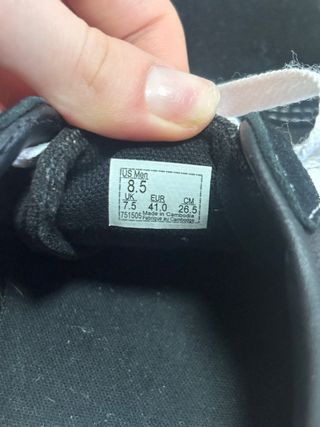 Zapatillas Vans Negras Talla 41