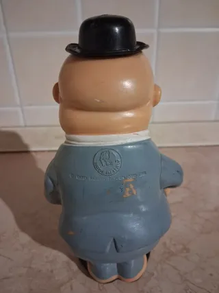 Pupazzo Ollio vintage Ledraplastic gomma