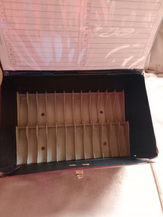 Maletín Antiguo Porta Cassettes