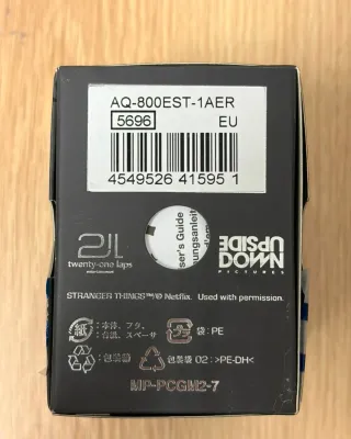 Reloj Casio Stranger Things Edición Limitada