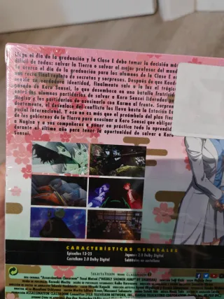 Assassination Classroom completa y Precintada DVD