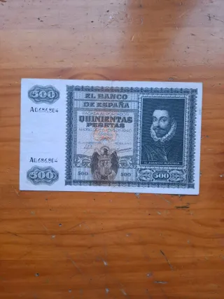 Billete 500 Pesetas Banco de España 1940