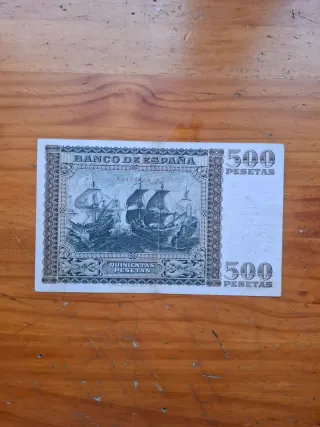Billete 500 Pesetas Banco de España 1940