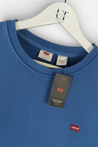 Sudadera Levi's Crew Hombre Azul