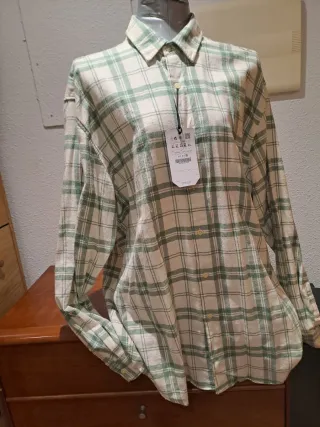 Camisa cuadros Pull&Bear XL hombre