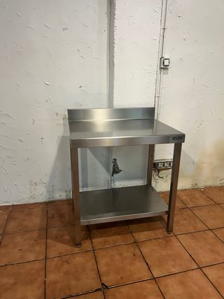 Mesa de trabajo acero inoxidable