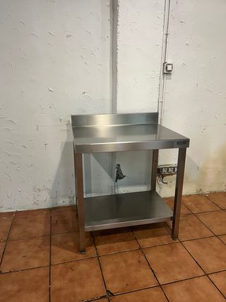 Mesa de trabajo acero inoxidable