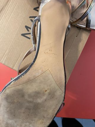 Sandalias Mango Talla 40 Tacón 5cm