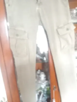 Pantaloni uomo cargo militari