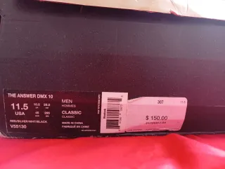 Reebok Allen Iverson DMX 10 Zapatillas