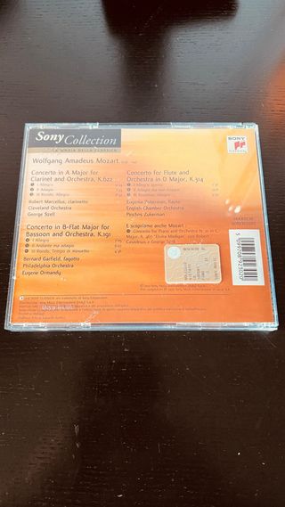 3 CD Sony Collection Dolce Flauto Classica