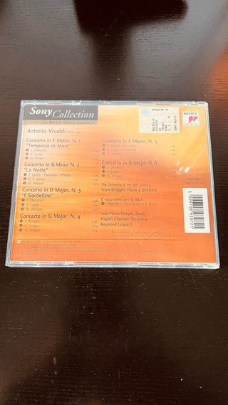 3 CD Sony Collection Dolce Flauto Classica
