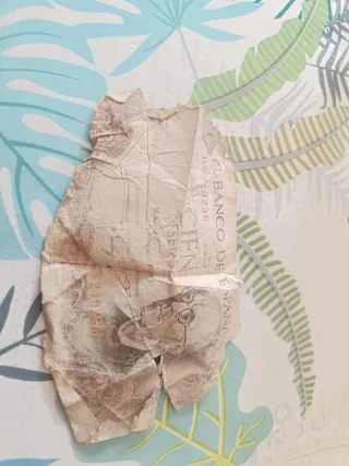 Billete de 100 pesetas Manuel de Falla