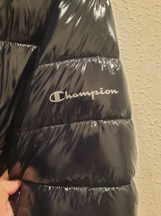 Chaqueta acolchada Champion negra