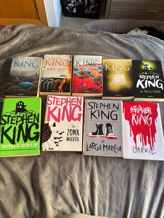 Colección libros Stephen king.