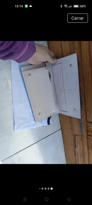 Monedero Adolfo Domínguez Negro