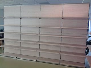 Scaffalatura autoportante 17 metri lineari