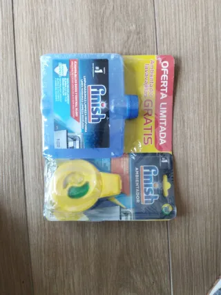 Finish Limpia Lavavajillas + Ambientador Gratis