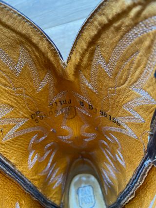 Stivali da cowboy Dan Post in pelle