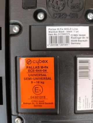 Silla coche Cybex Pallax M-Fix  Grupo 1-2-3