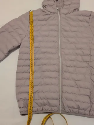 Chaqueta Ecoalf rosa acolchada con capucha