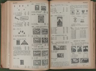 Catalogo Landmans 1949-50 francobolli Europa