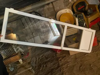 Puerta de aluminio con cristal