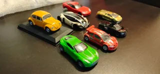 Lote de coches pequeños con defectos
